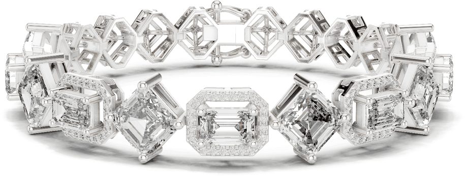 Eclipse Band — 0.90ct total · Platinum 950